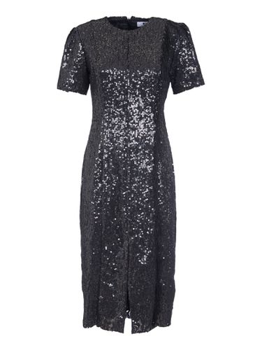 All-over Sequin Embellished Dress - MSGM - Modalova