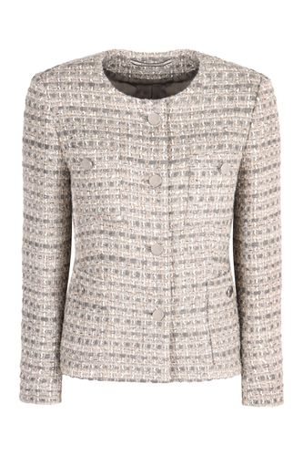 Beverly Boucle Jersey Single-breasted Jacket - Tagliatore 0205 - Modalova