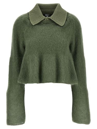 Loewe Mohair Polo Sweater - Loewe - Modalova