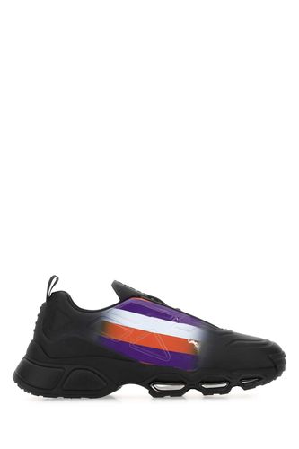 Black Rubber Collision Cross Sneakers - Prada - Modalova