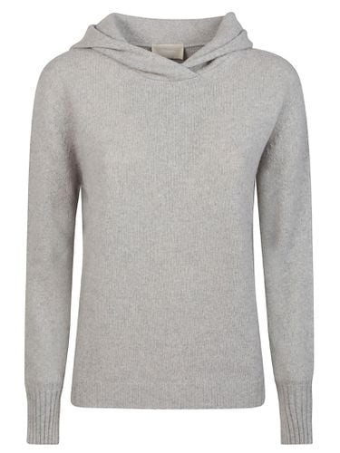 Drumohr Hoodie Boxy Sweater - Drumohr - Modalova