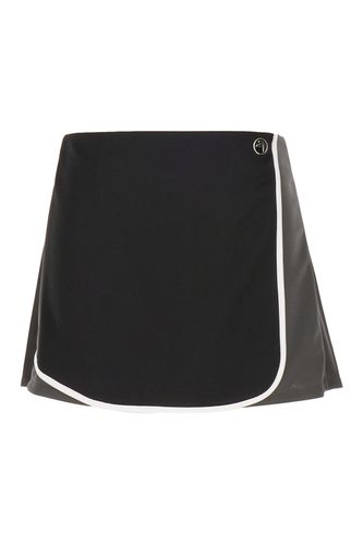 Two-tone Polyester Track Miniskirt - AMBUSH - Modalova