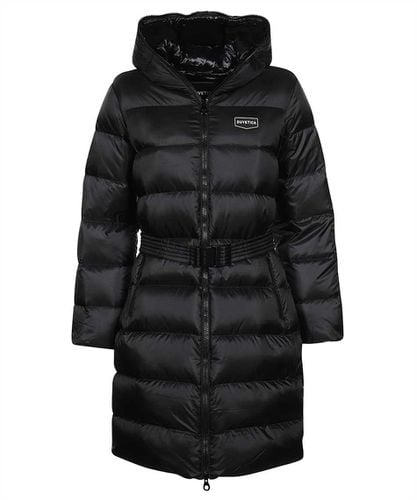 Belted Hooded Long Down Jacket - Duvetica - Modalova