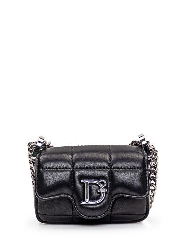 Dsquared2 Leather Shoulder Bag - Dsquared2 - Modalova