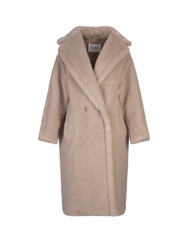 Max Mara Sand Teddy Bear Coat - Max Mara - Modalova