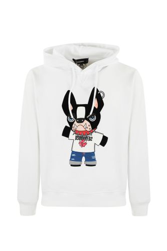 Sweatshirt With Ciro Bull Dog Print - Dsquared2 - Modalova