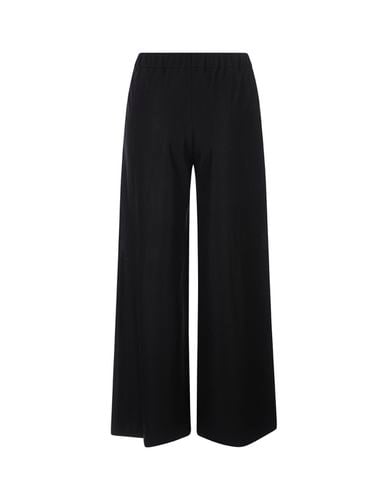 Fedeli Black Cashmere Wide Trousers - Fedeli - Modalova