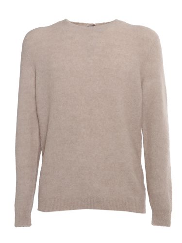 Crew-neck L/s Knitted Sweater Man - Fedeli - Modalova