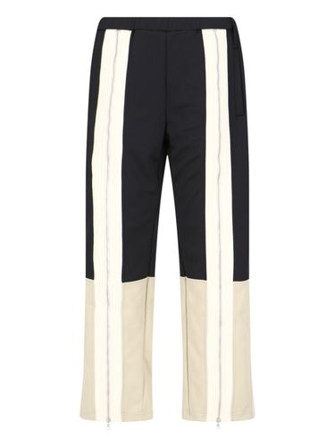 Cut Zipped Track Trousers - Palm Angels - Modalova