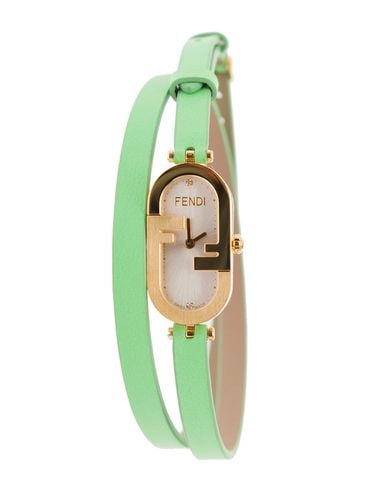 Mint Leather O Lock Vertical Watch - Fendi - Modalova