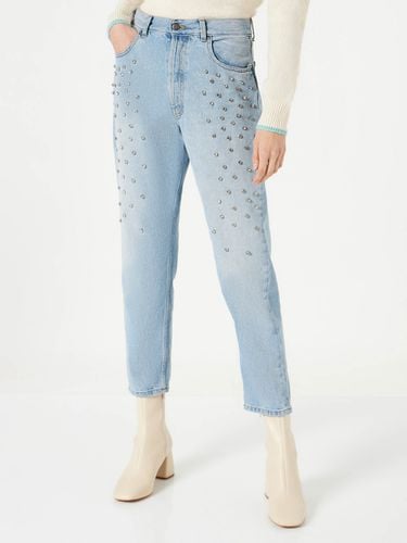 Woman Jeans With Rhinestones - MC2 Saint Barth - Modalova