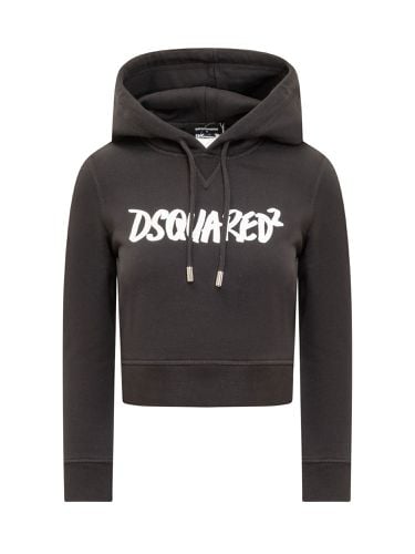 Dsquared2 D2 Mini Hoodie In Black - Dsquared2 - Modalova