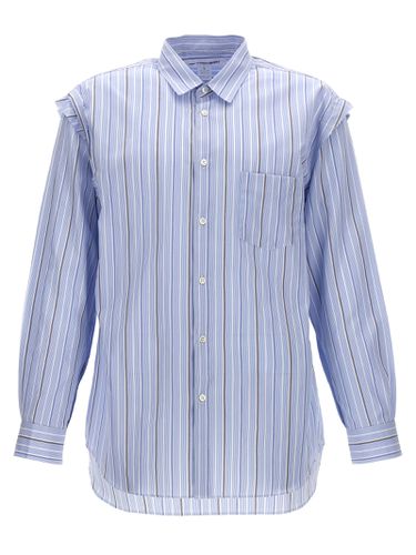 Unfinished Striped Shirt - Comme des Garçons Shirt - Modalova