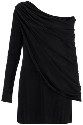 Gathered Jersey Mini Dress In - Giuseppe di Morabito - Modalova