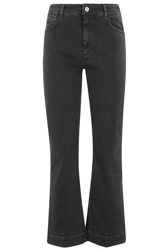 Logo Patch Straight Leg Jeans - SportMax - Modalova