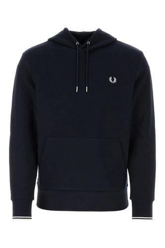 Midnight Blue Cotton Sweatshirt - Fred Perry - Modalova