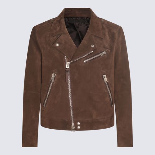 Tom Ford Brown Suede Jacket - Tom Ford - Modalova