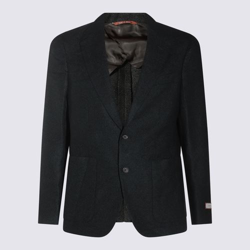 Canali Black Wool Blazer - Canali - Modalova