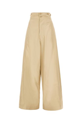 Quira Beige Cotton Pants - Quira - Modalova