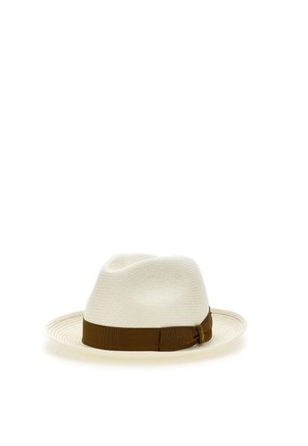 Federico Panama Fine Medium Brim - Borsalino - Modalova