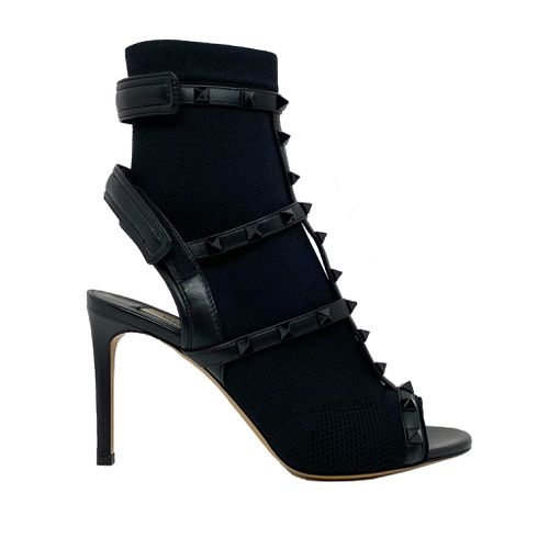 Rockstud Sock Heel Sandals - Valentino Garavani - Modalova