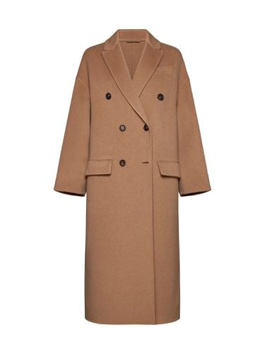 Double-breast Over Coat - Brunello Cucinelli - Modalova