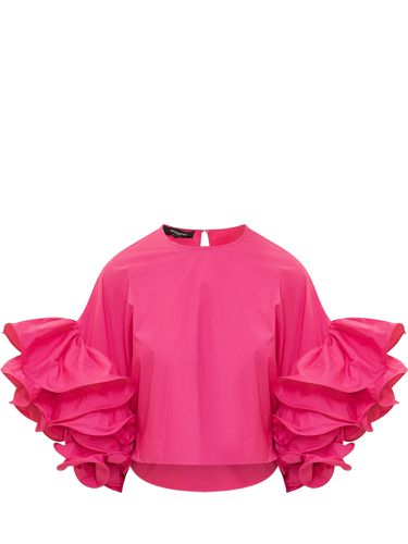 Rochas Ruffled Sleeves Top - Rochas - Modalova