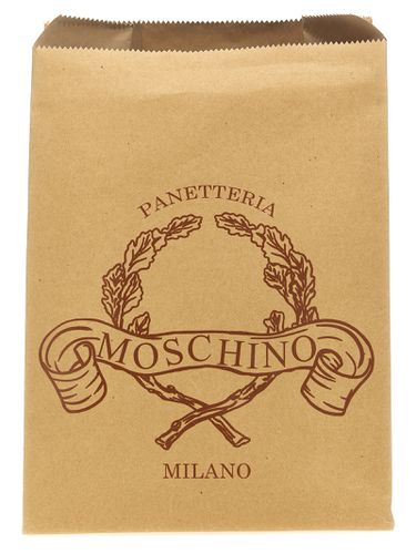 Bakery Paper Bag Clutch Bag - Moschino - Modalova