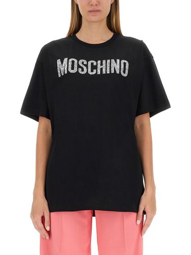 Moschino T-shirt With Logo - Moschino - Modalova