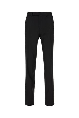 Zegna Black Wool Pants - Zegna - Modalova