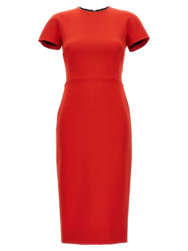 Fitted T-shirt Dress - Victoria Beckham - Modalova