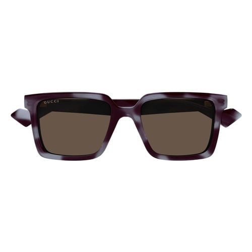 Rectangular Frame Sunglasses - Gucci Eyewear - Modalova