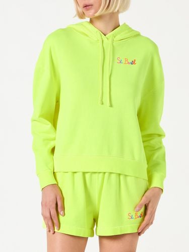 Fluo Hoodie With St. Barth Embroidery - MC2 Saint Barth - Modalova