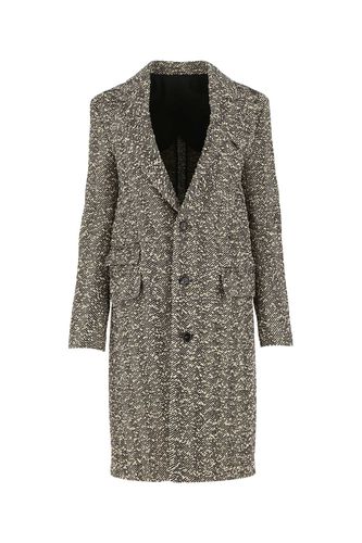 Embroidered Stretch Wool Blend Coat - Bottega Veneta - Modalova