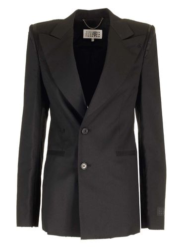 Stretch Crepe Blazer - MM6 Maison Margiela - Modalova