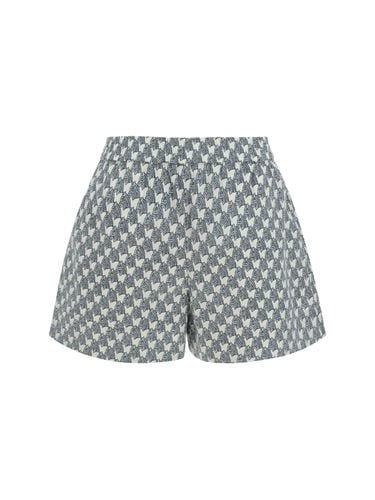 Printed Cotton Poplin Shorts - Tory Burch - Modalova