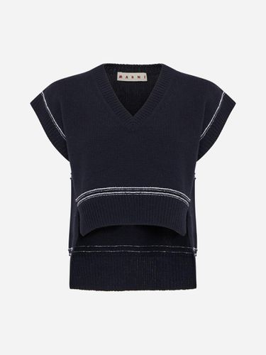 Marni Wool Asymmetric Top - Marni - Modalova