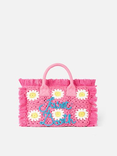 Colette Handbag With Crochet Flower Patches - MC2 Saint Barth - Modalova