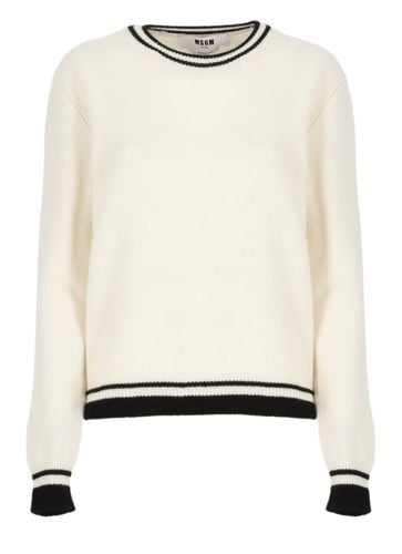 MSGM Wool Sweater - MSGM - Modalova