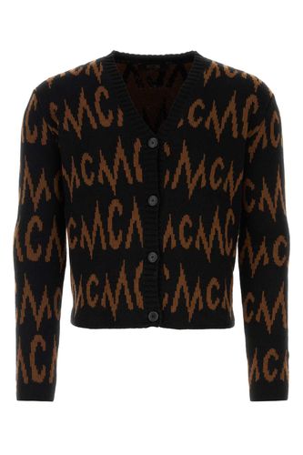 Embroidered Cashmere Blend Cardigan - MCM - Modalova