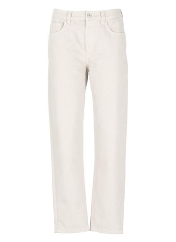 Slim Cut Cropped Jeans - Brunello Cucinelli - Modalova