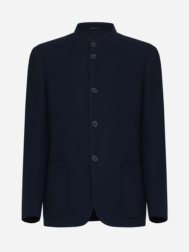 Guru Wool Single-breasted Jacket - Giorgio Armani - Modalova