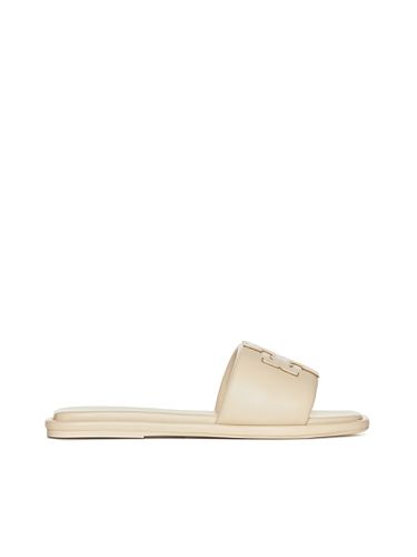 Tory Burch double T Leather Sandals - Tory Burch - Modalova