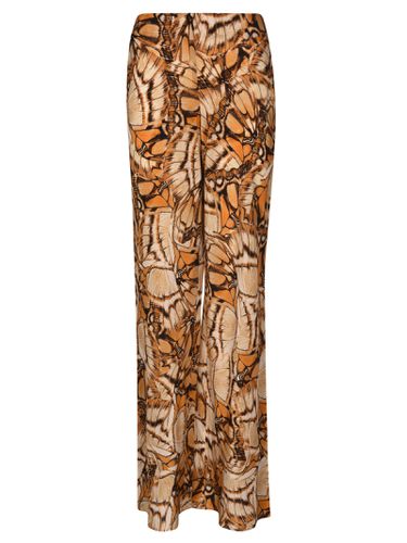 All-over Printed Trousers - Alberta Ferretti - Modalova