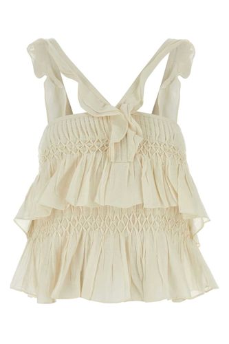 Cream Voile Daren Top - Marant Étoile - Modalova