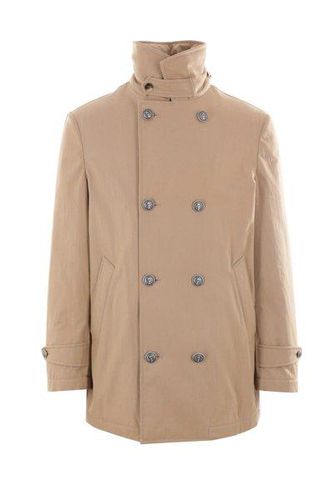 Buttoned Padded Coat - Brunello Cucinelli - Modalova