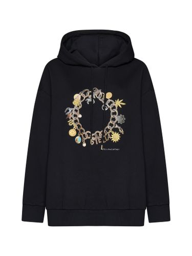 Embroidery Cotton Hoodie - Stella McCartney - Modalova