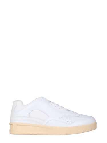 Jil Sander Low Leather Sneakers - Jil Sander - Modalova