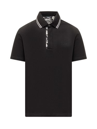 Versace Polo Piquet - Versace - Modalova