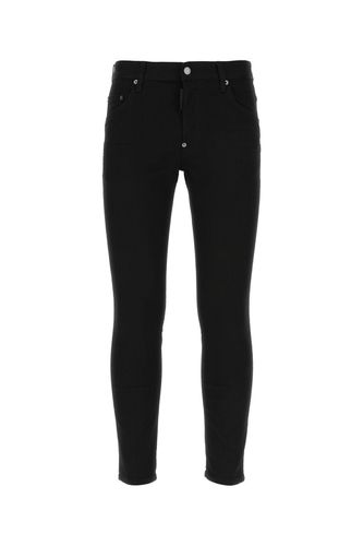 Black Stretch Denim Skater Jeans - Dsquared2 - Modalova